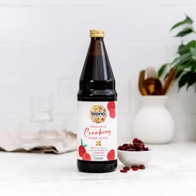 Suc de merisoare pur, bio, 750ml, Biona