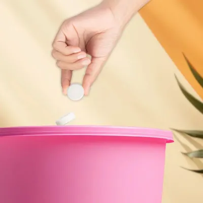Tablete pentru pardoseli cu eucalipt si lamaie, ecologice, 20 bucati, 47.5g, Biolu