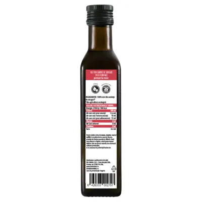 Ulei din seminte de struguri, bio, 250ml, Obio