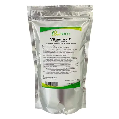 Vitamina C pulbere, 1000g, FIVIO UP