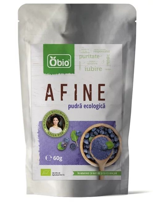 Afine pudra bio 60g Obio
