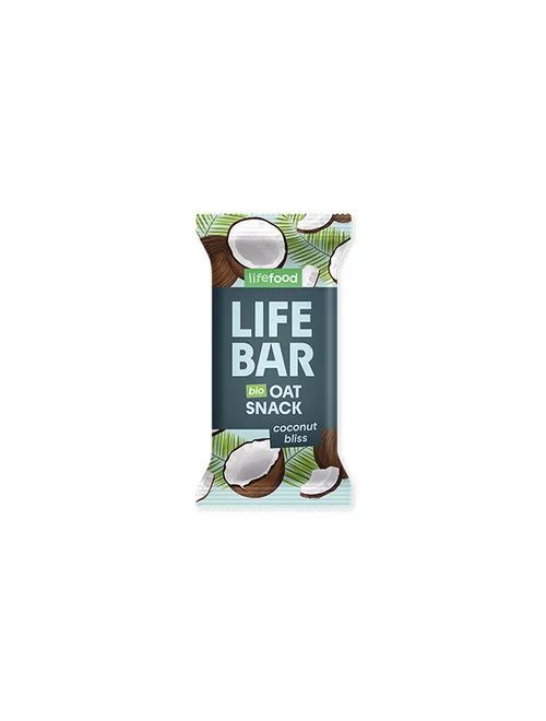 Baton de ovaz cu cocos, bio, 40g, Lifebar