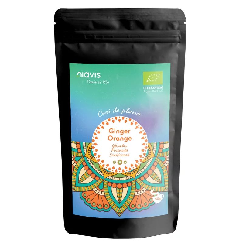 Ceai - Ginger Orange, eco, 50g, Niavis