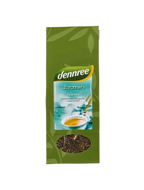 Ceai verde cu iasomie vrac, bio, 100g, Dennree