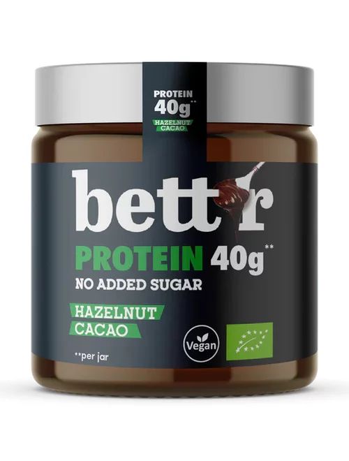 Crema proteica de alune de padure si cacao bio 250g Bettr