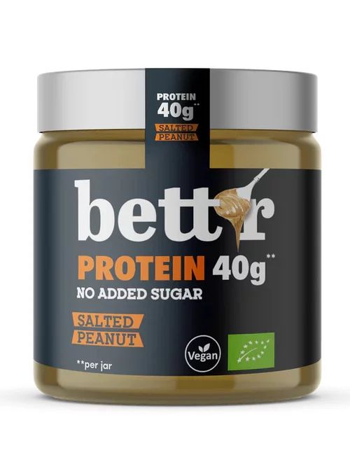 Crema proteica de arahide sarate bio 250g Bettr