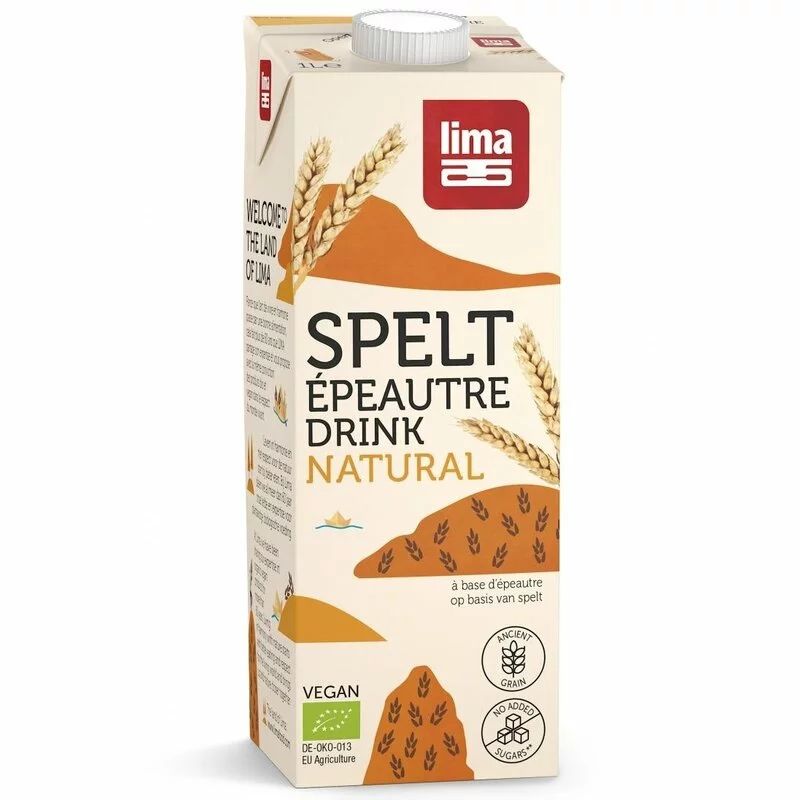 Bautura vegetala de spelta bio 1l Lima