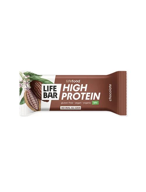 Baton proteic cu ciocolata bio 40g Lifebar