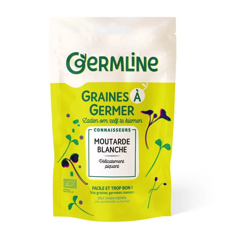 Mustar seminte pentru germinat bio 100g Germline