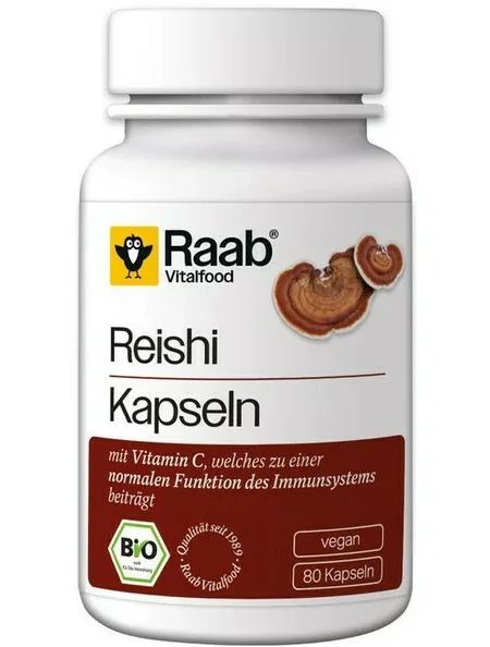 Reishi extract bio 420mg 80 capsule 33.6g Raab