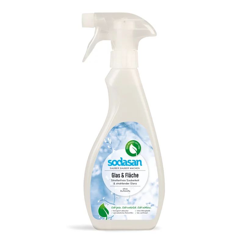 Solutie Pentru Suprafete Din Sticla Ecologica 500ml Sodasan