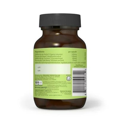 Prostate Care - Sanatatea prostatei - 60 cps veg, bio, Organic India