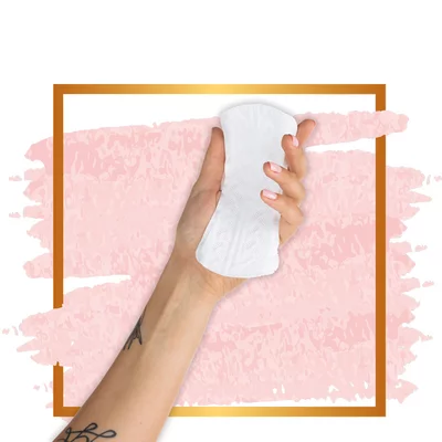 Protej slip din bumbac bio hipoalergenic, compostabil  - Normal ( 35 buc ) - VIVICOT BIO