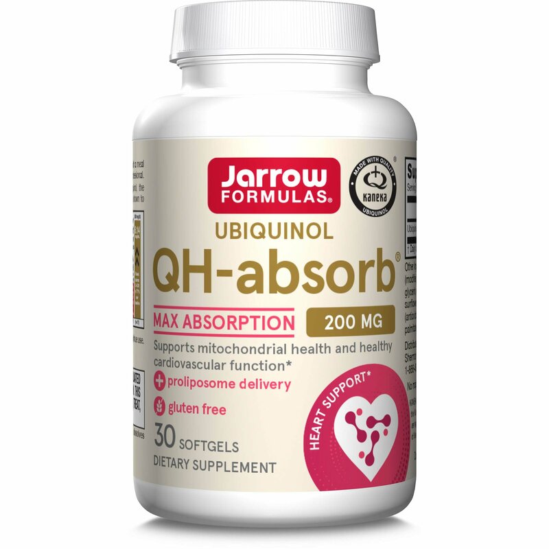 QH-absorb(R) (Co-Q10 200mg), Jarrow Formulas, 30 capsule, Secom