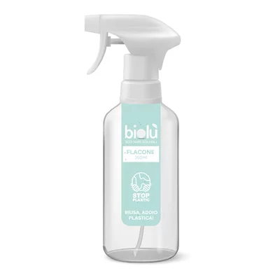 Recipient reutilizabil din plastic pentru tabletele de curatat, 250ml, Biolu