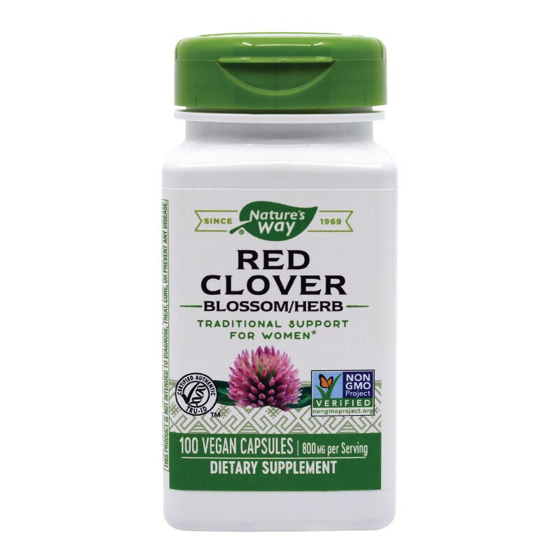 Red Clover (Trifoi-rosu) 400mg, Nature\'s Way, 100 capsule, Secom