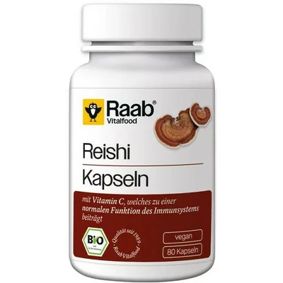 Reishi extract bio 420mg 80 capsule 33.6g Raab