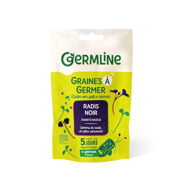 Ridiche neagra pentru germinat bio 150g Germline