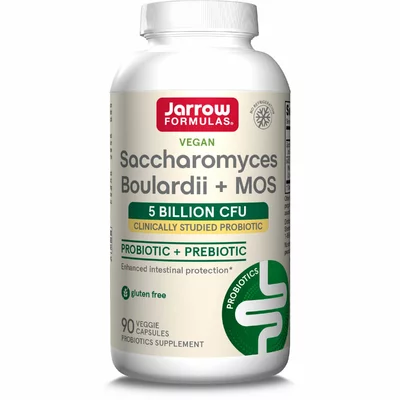 Saccharomyces Boulardii + MOS, Jarrow Formulas, 90 capsule, Secom