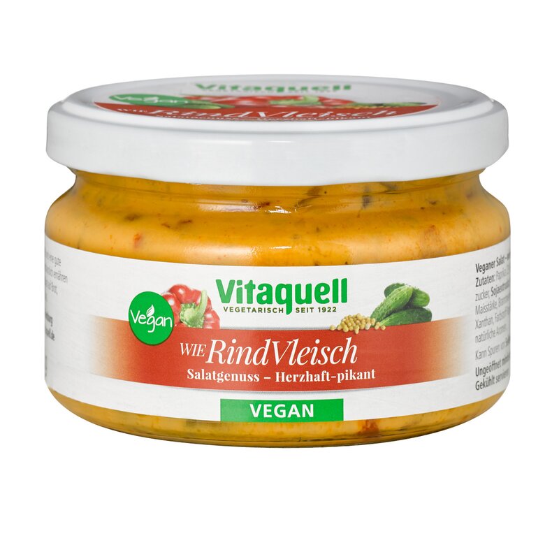 Salata cu proteina din soia, ardei si castraveti 180g Vitaquell