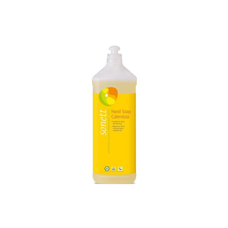 Sapun lichid - gel de dus ecologic Galbenele 1L, Sonett