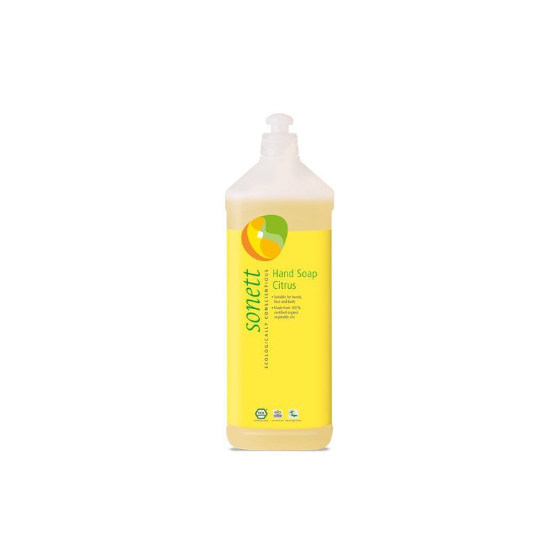 Sapun lichid - gel de dus ecologic Lamaie 1L, Sonett