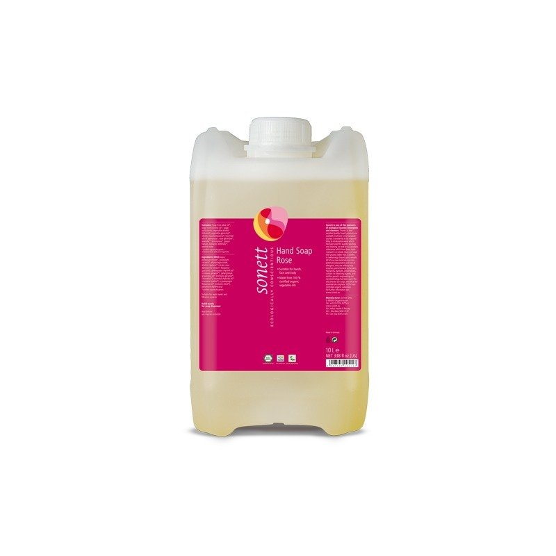 Sapun lichid - gel de dus ecologic Trandafiri 10L, Sonett