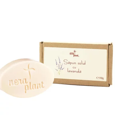 Sapun solid cu lavanda, eco, 110g, Laboratoarele Nera Plant