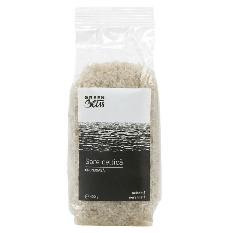 Sare celtica grunjoasa 400g Green Bliss
