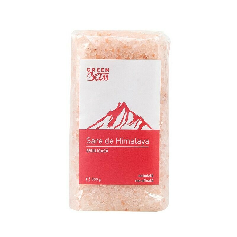 Sare de Himalaya grunjoasa 500g Green Bliss