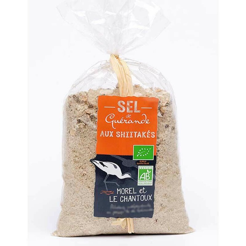 Sare de mare cu ciuperci Shiitake bio 250g Morel et Le Chantoux
