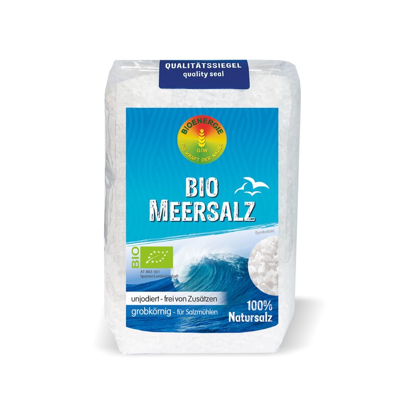 Sare de mare grunjoasa, bio,1 kg Bioenergie