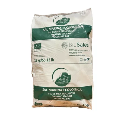 Sare de mare grunjoasa bio 25KG The MedSalt Co.