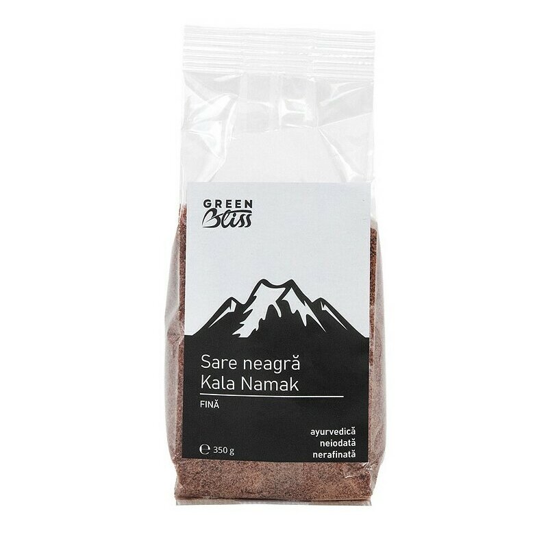 Sare neagra Kala Namak fina 350g Green Bliss