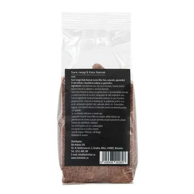 Sare neagra Kala Namak fina 350g Green Bliss