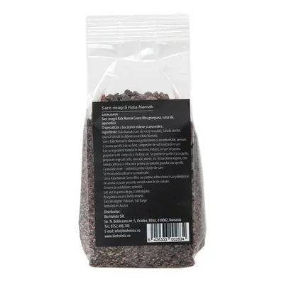Sare neagra Kala Namak grunjoasa 350g Green Bliss