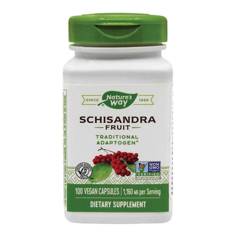 Schisandra 580mg, Nature\'s Way, 100 capsule, Secom