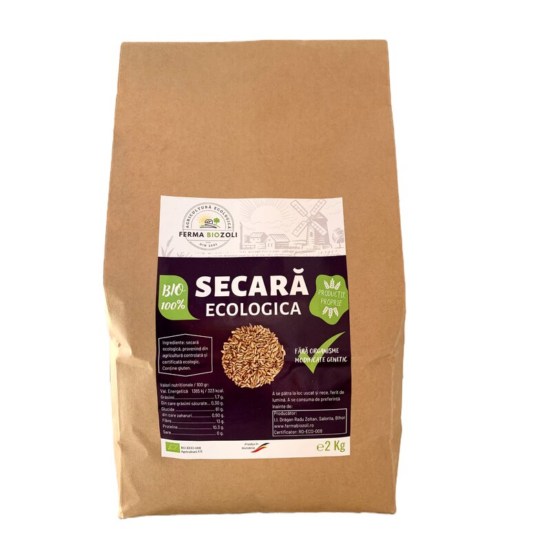 Secara, bio, 2kg, Ferma BioZoli