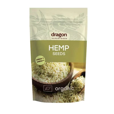 Seminte de canepa decorticate bio, 200g, DS