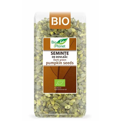 Seminte de dovleac, bio, 350g, Bio Planet