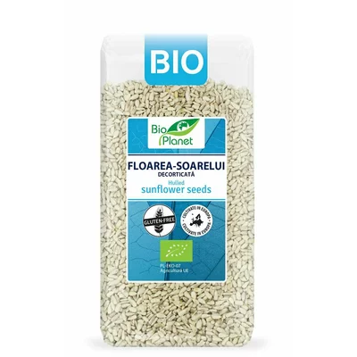 Seminte de Floarea Soarelui decorticate, bio, 350g, Bio Planet PRET REDUS