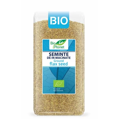 Seminte de in macinate, bio, 250g, Bio Planet