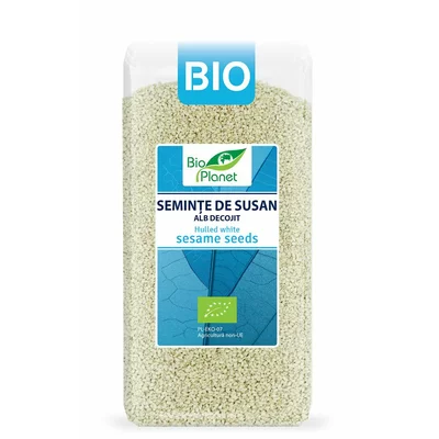 Seminte de susan alb decojit, bio, 250g, Bio Planet
