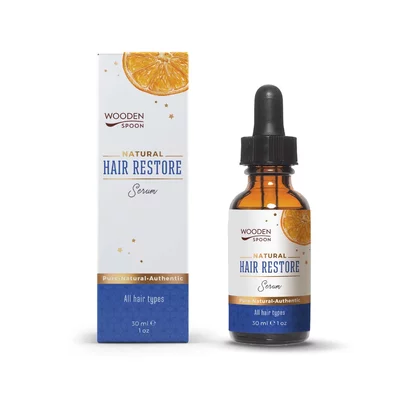 Ser pentru regenerarea parului, bio, 30ml, Wooden Spoon PRET REDUS