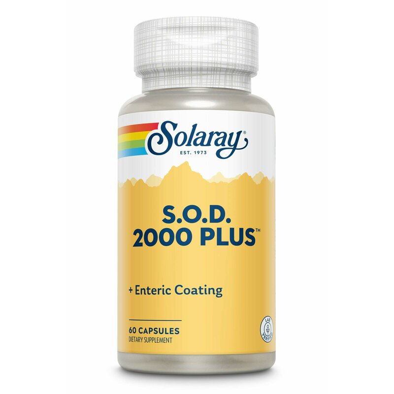 SOD 2000 Plus™, Solaray, 60 capsule, Secom