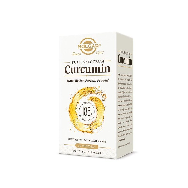 SOLGAR CURCUMIN FULL SPECTRUM 30 CAPSULE MOI