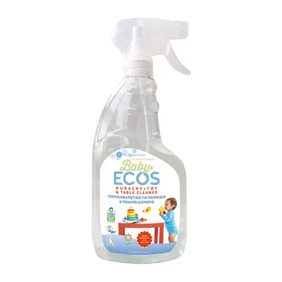 Solutie de curatat pentru camera bebelusului si jucarii hipoalergena 650ml Ecos
