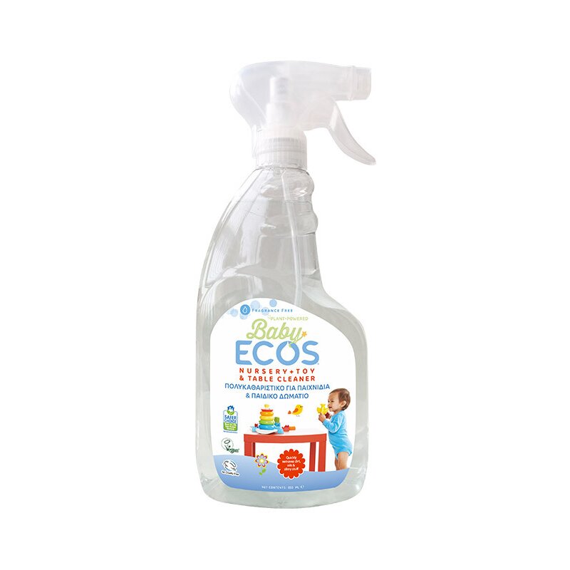 Solutie de curatat pentru camera bebelusului si jucarii hipoalergena 650ml Ecos
