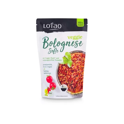 Sos Bolognese vegan, bio, 320g, Lotao PRET REDUS