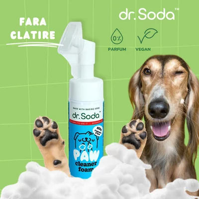 Spuma pentru curatarea labutelor, 150ml, Dr.Soda